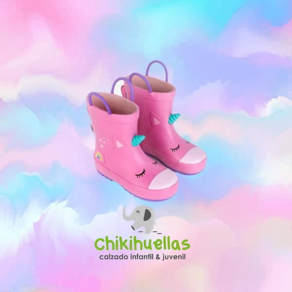 Botas De Agua Niña Botas Para Agua Con Dibujos De Unicornio Para