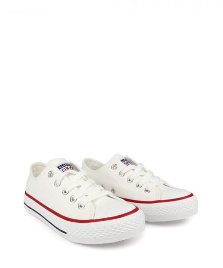 Lona Chika10 cordones blanca