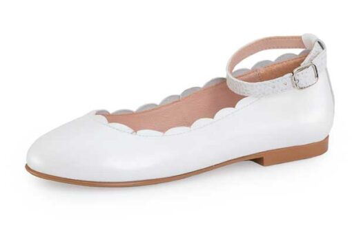 Zapato de Ceremonia Blanco Elsa Titanitos - Imagen 1