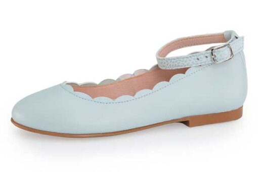 Zapato de Ceremonia Azul Elsa Titanitos - Imagen 1