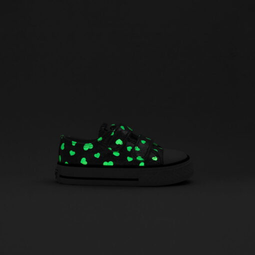 Zapatillas de Lona Brilla Oscuridad Plateada Conguitos - Imagen 4