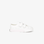 Zapatillas de Lona Solares Corazones Velcro Conguitos