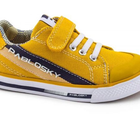 Zapatillas de Lona Mostaza Pablosky