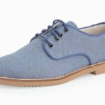 Blucher Ceremonia Azul Indigo Titanitos