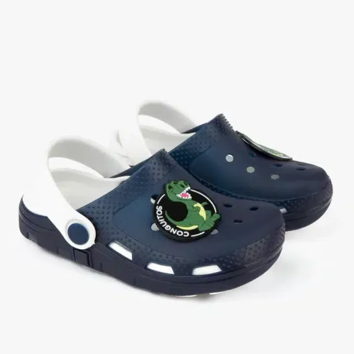 Zueco Dinosaurio Azul Luz Conguitos - Imagen 2