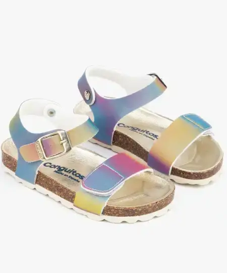 Sandalia Bio Iridiscente Conguitos