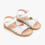 Sandalia Pala Tiras Blanca Conguitos