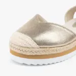 Esparteña Metalizado Platino Conguitos - Imagen 2