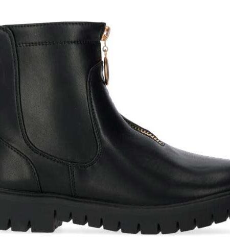 bota cremallera 23449 DADO-15 Negro lado chika10 chikihuellas