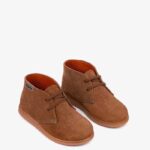 bota repelente agua vison marron MI125510 frente conguitos chikihuellas