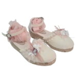 espartena valenciana beige flor rosa tul 10027