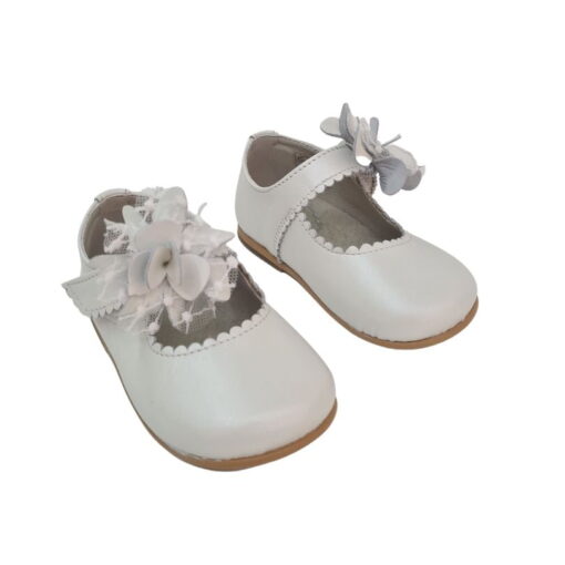 mercedita flor flexible quita y pon pirufin chikihuellas blanco PF11171