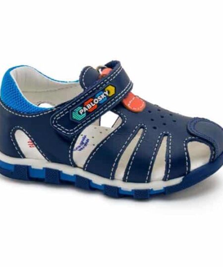 Sandalia Niño Detalle Naranja Pablosky