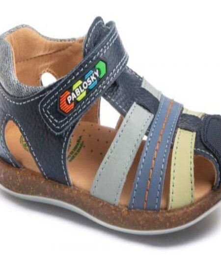 Sandalia Combinacion Azules Pablosky
