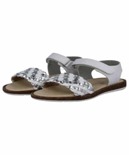 Sandalia Trenzado Blanco Andanines