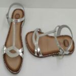 Sandalia Empeine Plata Gioseppo