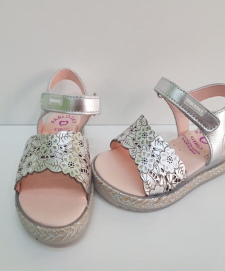 Sandalia Calada Plata Pablosky