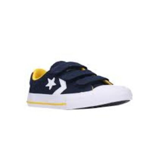 666952c-converse-amarillo-lona-velcro-chikihuellas Lona Interior Amarillo Converse - Imagen 2