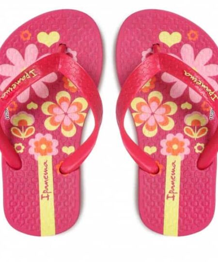 Chancla Flores Fucsia Ipanema