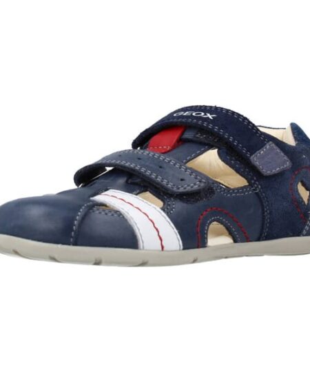Sandalia Doble Velcro Azul Geox
