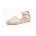 Esparteña Cuña Lino Titanitos