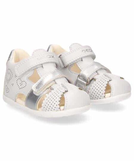 Sandalia Corazones Blanca Geox