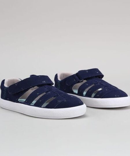 Sandalia Textil Marino Gioseppo