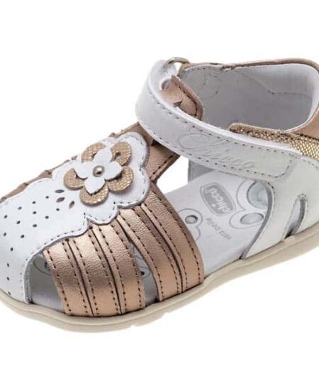 Sandalia Flor Dorada Chicco