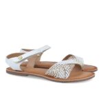 Sandalia Trenzado Blanco Gioseppo