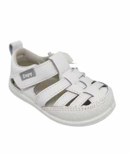 Sandalia Blanco Piel Zapy