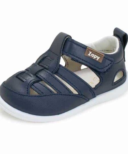 Sandalia Marino Piel Zapy
