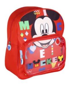 Mochila Infantil Mickey Rojo