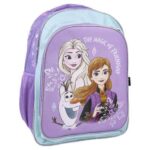 mochila escolar mediana 41 cm frozen con elsa ana y olaf tambien se puede añadir carro