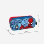 Estuche 2 Compartimentos Spiderman - Imagen 4