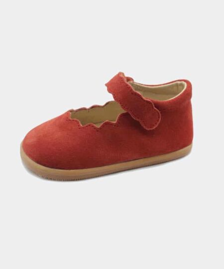 modelo mercedita nubes en color caldera calzado barefoot de la marca blanditos que puedes encontrar en chikihuellas