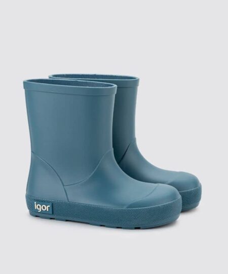 bota de agua petroleo barefoot de la marca igor que puedes encontrar en chikihuellas