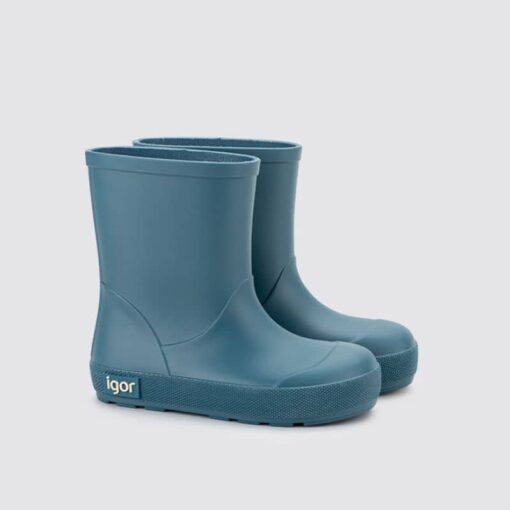 bota de agua petroleo barefoot de la marca igor que puedes encontrar en chikihuellas