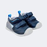 deportivo biogateo rejilla en color marino con cierre de doble velcro de la marca Biomecanics