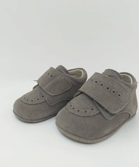 peuque zapato sin suela gris chuches