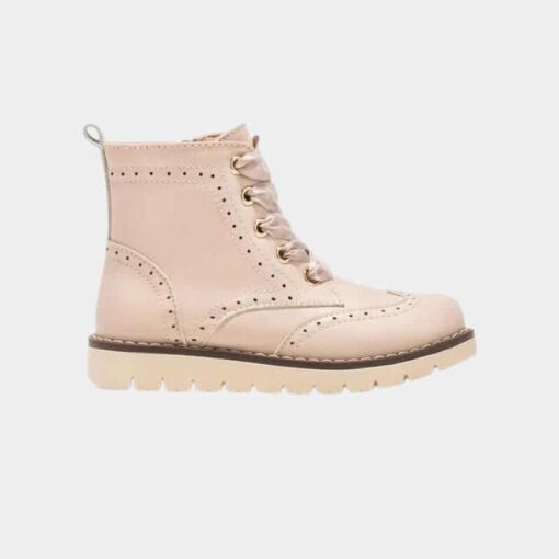 Bota Oxford Beige Conguitos - Imagen 2