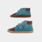 bota marron y azul oceano paulito baby lobitos