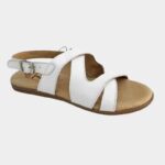 Sandalia Tiras Blanca Mon And Got