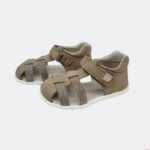 sandalia lino marron pirufin