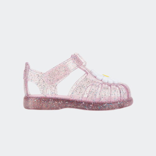 cangrejera-transparente-multi-igor-flor-rosa-perfil-chikihuellas Cangrejera Tobby Flor Rosa Igor - Imagen 3