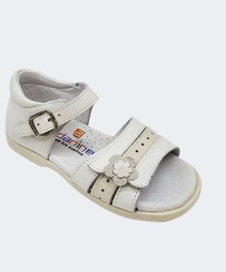 Sandalia Flor Beige Andanines
