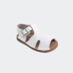 Sandalia Piel Blanca Dar2