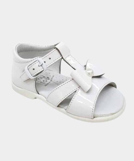 Sandalia Perla Blanco Ceremonia