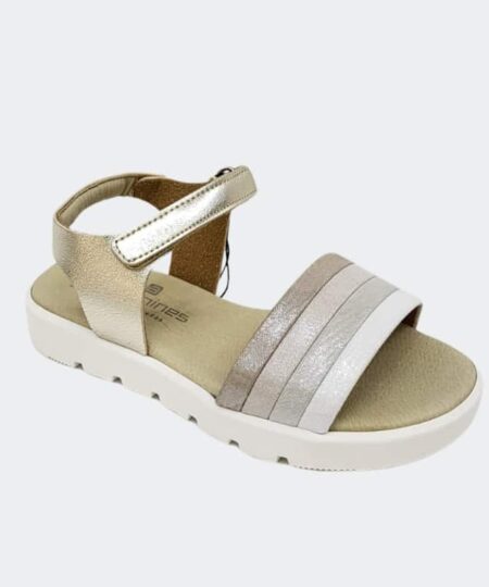 Sandalia Tiras Dorado Andanines