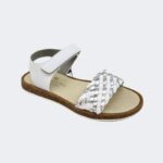 Sandalia Trenzado Blanca Andanines