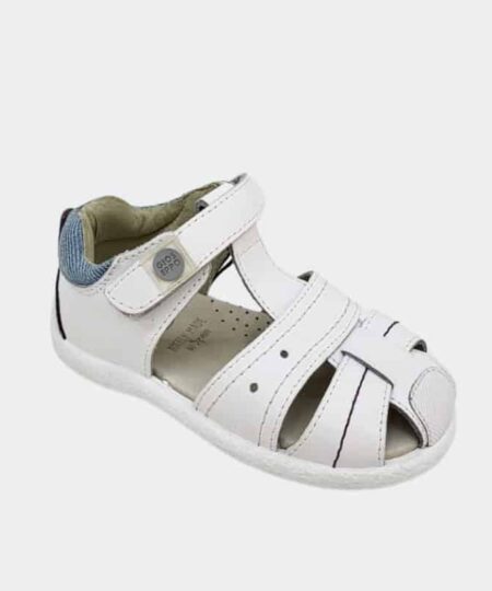 Sandalia Blanca Prespuntes Gioseppo